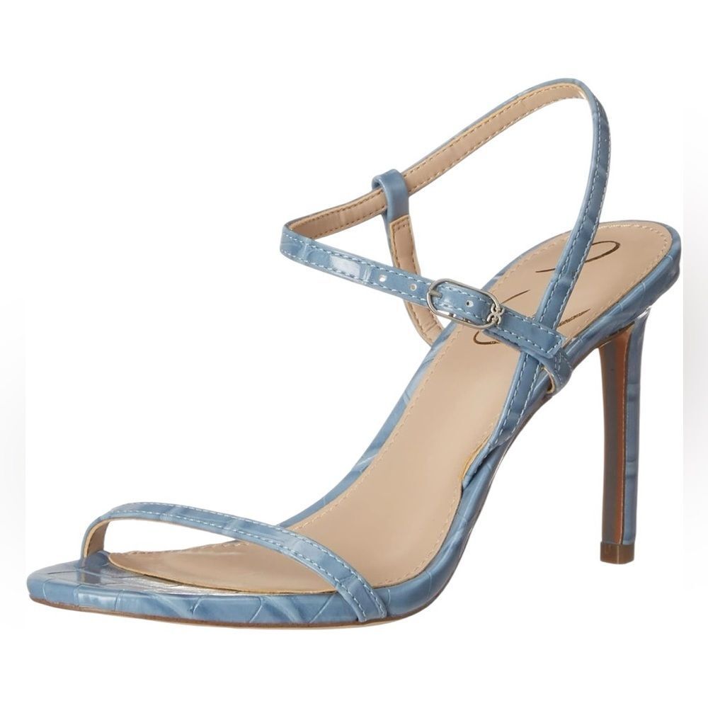 NWT SAM EDELMAN DORAN STRAPPY STILETTO HEELED SANDALS WOMENS SIZE 8 - Picture 2 of 5